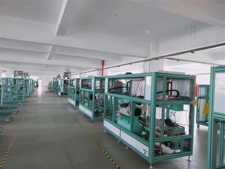 Four Station Vacuum Packing Machine For Brick Shape