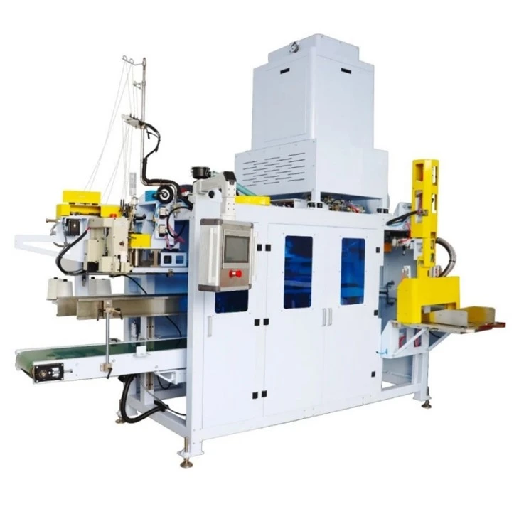 woven sack plastic bag packaging machine for cereal rice fertilizer pet food